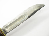 Vtg Marbles Gladstone MI USA No 45 Ideal Hunting Knife Fixed 6" Blade + sheath