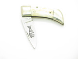 Vintage IPCO 1970s Seki Japan 2.5" Smooth Bone Stainless Folding Pocket Knife