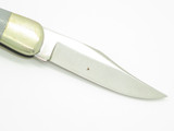 Vtg 70s KLAAS Lucky Star Seki Japan 4.25" Micarta Lockback Folding Pocket Knife