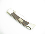 Vintage 1970s Rostfrei 93-79 Seki Japan 4.12" Wood Lockback Folding Pocket Knife