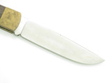 Vintage 1970s Seki Japan Large 4.75" Wood Handle Folding Pocket Knife