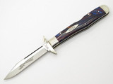Case Classic XX 61011 1/2 Cheetah Patriot Swirl Swing Guard Folding Knife