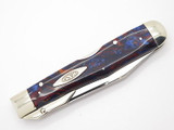 Case Classic XX 61011 1/2 Cheetah Patriot Swirl Swing Guard Folding Knife