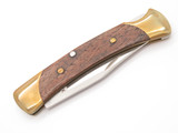 2015 Buck 055 Walnut Lockback Pocket Knife The 55 Small 110 Folding Hunter FB