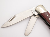 Buck 703 Colt 3 Blade Canoe Stockman Folding Pocket Knife Black Handle