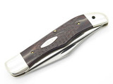 No Stamp c. 1970s Case XX 6265 Stainless Wood Folding Hunter Knife Rare