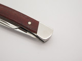 Buck Script 705 Amigo 2 Blade Canoe Folding Pocket Knife Wood Handle