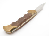 Vintage '70s Rigid USA R9 Apache Fingergroove Folding Hunter Lockback Knife