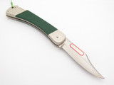 Vintage 1983 Puma 465 Packer Germany 4.25" Green Lockback Folding Hunter Knife