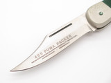Vintage 1983 Puma 465 Packer Germany 4.25" Green Lockback Folding Hunter Knife