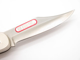Vintage 1983 Puma 465 Packer Germany 4.25" Green Lockback Folding Hunter Knife