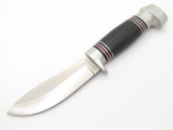 Vintage Remington UMC RH-50 Leather Handle Fixed Blade Hunting Skinner Knife