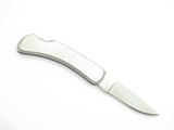 Vtg 1970s AS Seki Japan Mini 2.25" Stainless Steel Lockback Folding Pocket Knife