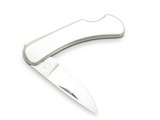 Vtg 1970s AS Seki Japan 2.25" Mini Stainless Steel Lockback Folding Pocket Knife