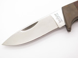 Vintage Kershaw Kai 1040 Seki Japan Wood Folding Field II Hunter Lockback Knife
