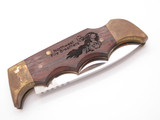 Vtg Kershaw 1040 Seki Japan Snap On Kansas City Folding Field II Lockback Knife