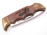 Vtg Kershaw 1040 Seki Japan Snap On Portland Folding Field II Lockback Knife