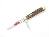 Vintage 1970s P-711 Wayne 107 Seki Japan 2.87" Bone Handle Folding Pocket Knife