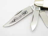 Vtg American Blade Parker Seki Japan Pearl Abalone Sowbelly Folding Knife
