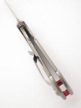 ZT Zero Tolerance 0450 S35VN Stonewash Titanium Framelock Folding Pocket Knife