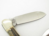 Vtg 1997 Bulldog Brand Solingen Stag Canoe Folding Pocket Knife