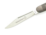 Vintage 70s Stanley Rogers 240 Seki Japan 3.87" Wood Handle Folding Pocket Knife
