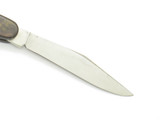 Vintage 70s Stanley Rogers 240 Seki Japan 3.87" Wood Handle Folding Pocket Knife
