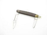 Vintage 70s Stanley Rogers 240 Seki Japan 3.87" Wood Handle Folding Pocket Knife
