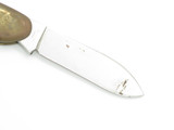 Vintage 1976 Star Bicentennial Seki Japan 3.7" Brass Handle Folding Pocket Knife