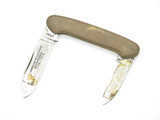 Vintage 1976 Star Bicentennial Seki Japan 3.7" Brass Handle Folding Pocket Knife