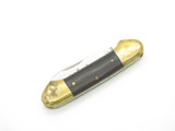Vintage 1970s Star 3428 Canoe Seki Japan 3" Wood Handle Folding Pocket Knife