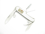 Vtg 1970s 115 Rostfrei Inox Seki Japan 3.62" Stainless Folding Multi Tool Knife