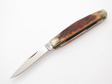 Vtg Browning 342 Imai Seki Japan 3.3" AUS-8A Bone Folding Stockman Pocket Knife