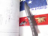 Signers Edition Buck 188 Knife Phrobis M9 Bayonet History Book by Richard Neyman