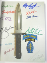 Limited Edition Buck 188 Knife Phrobis M9 Bayonet History Book by Richard Neyman