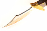 Vintage 1981 IC Cut Ishikawa Seki Japan Huge Bowie Dive Knife Commemorative