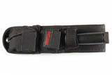 Vtg 1980s Explorer Black Prototype Mini Attack Fixed 4" Blade Survival Knife