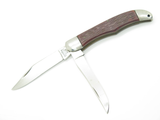 Vintage 1970s 3612 Wenoka Seki Japan Large 5.25" Two Blade Folding Hunter Knife