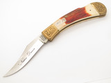 Vtg 80s Parker Native Dancer Seki Japan Seizo Imai Lockback Folding Hunter Knife