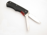 Schrade Imperial Ireland AP6 Apex Double Folding Lockback Pocket Knife w/ Saw