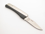 Vtg '70s Vernco Black Angus HiCV Seki Japan in box Folding Lockback Pocket Knife