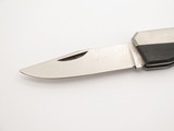 Vtg '70s Vernco Black Angus HiCV Seki Japan in box Folding Lockback Pocket Knife