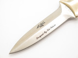 Vtg 80s Parker American Blade Buffalo Tak Fukuta Seki Japan Fixed Dagger Knife