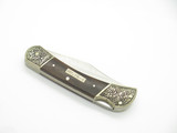 Vtg 1980s Prototype 4 Coupex Seki Japan 4.25" Wood Lockback Folding Pocket Knife