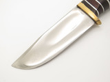 Vtg Japan Guns & Ammo Hibben Design Elmer Keith Skinner Hunting Knife & Sheath