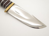 Vtg Japan Guns & Ammo Hibben Design Elmer Keith Skinner Hunting Knife & Sheath