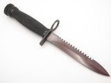 Vintage 1980s Seki Japan WWII Bayonet Style Fixed Blade Commando Knife