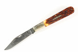 Vintage 1984 Schrade USA Limited 80th Anniversary Barlow Folding Pocket Knife