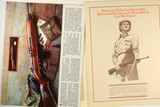 Vintage 1985 M1 Carbine Commemorative Mailer Order Document Pamphlet Booklet