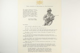 Vintage 1985 M1 Carbine Commemorative Mailer Order Document Pamphlet Booklet